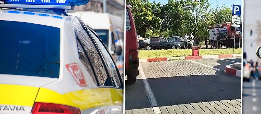 В Кишинёве произошло ДТП с участием пяти автомобилей: есть пострадавшие