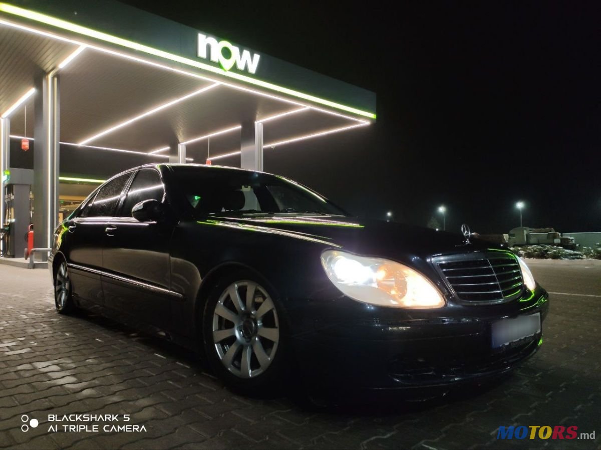 2002' Mercedes-Benz S Класс photo #3