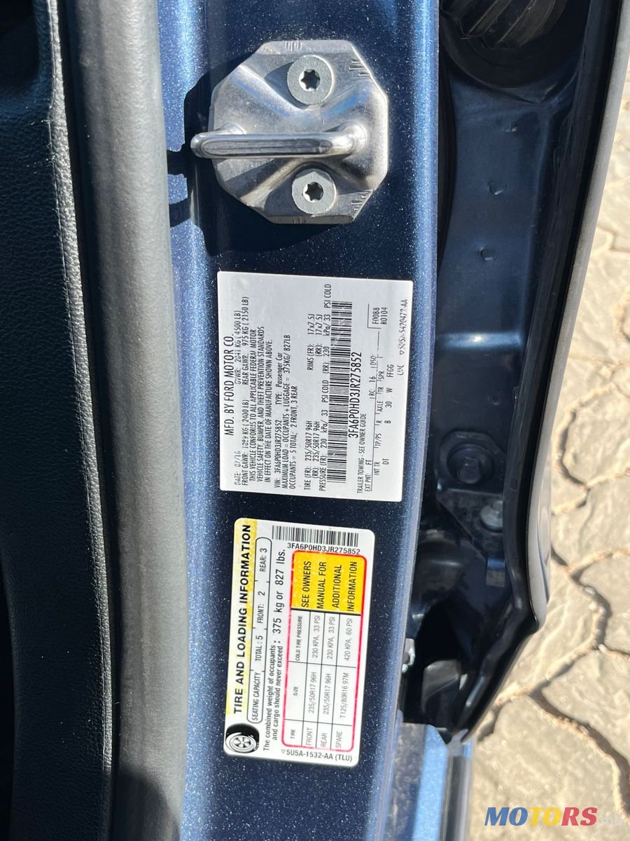 2018' Ford Fusion photo #3