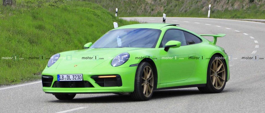 Interesting Porsche 911 Prototype Caught With No Camo