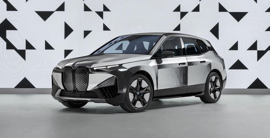 BMW reveals colour-changing car, in-car cinema and more