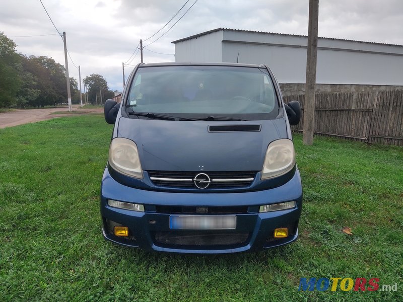 2002' Opel Vivaro photo #2