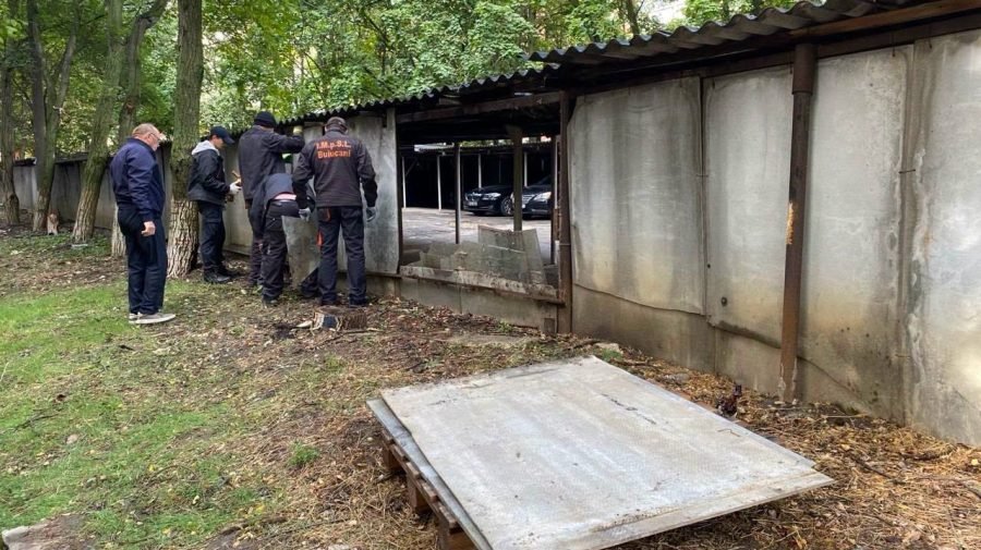 В Кишинёве начали демонтаж незаконной парковки на улице Алба-Юлия