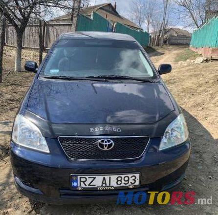 2003' Toyota Corolla photo #1