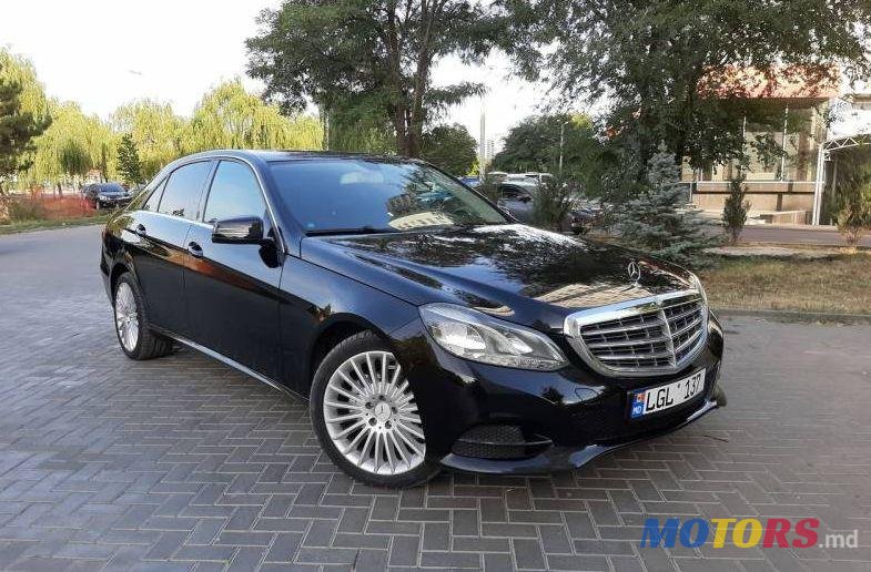 2013' Mercedes-Benz E photo #1