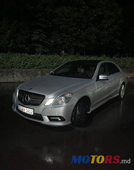 2010' Mercedes-Benz E photo #1