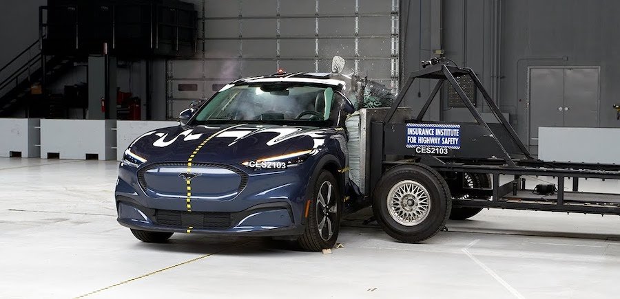Ford Mustang Mach-E Earns Top Score In More Forceful IIHS Side Crash Test