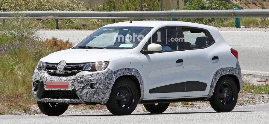 Renault Kwid Spied Hiding A Minor Facelift