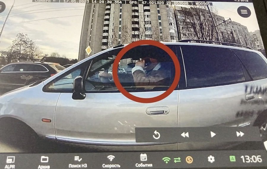 Noul sistem cu camere video la 360 grade de pe maşinile poliţiei din Moldova ...