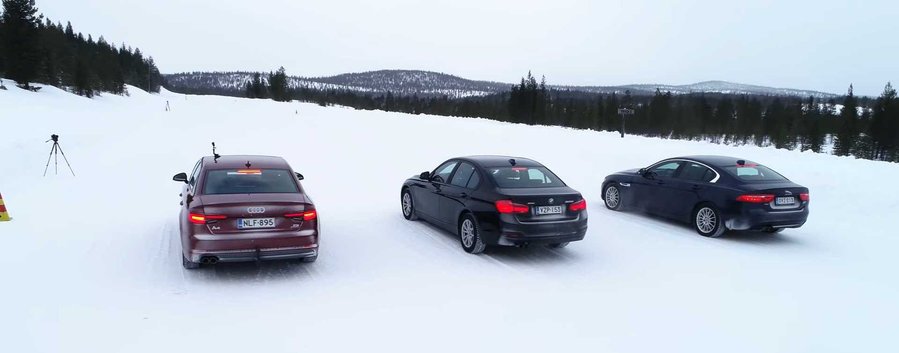 Winter's Coming: Audi Quattro Meets BMW xDrive In Snow Test