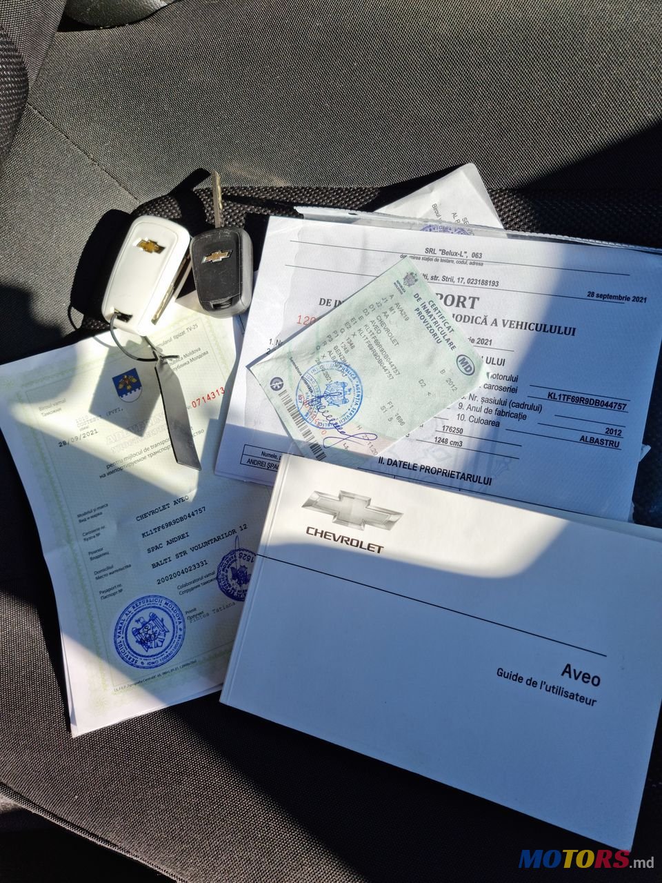 2012' Chevrolet Aveo photo #4