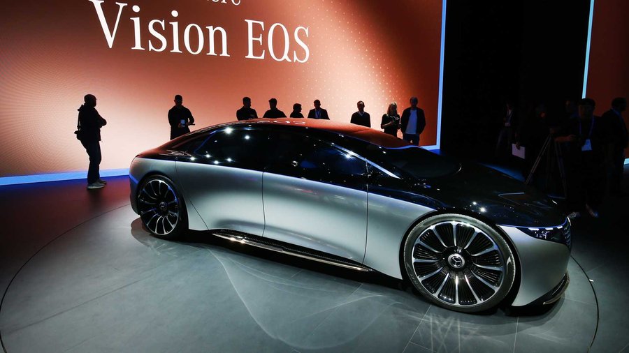 Mercedes-Benz показал концепт нового электромобиля