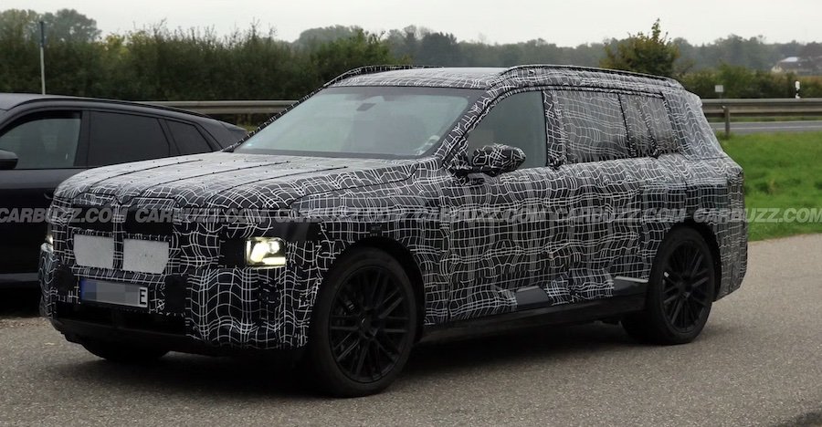 BMW's Biggest SUV Spied For The First Time As An EV