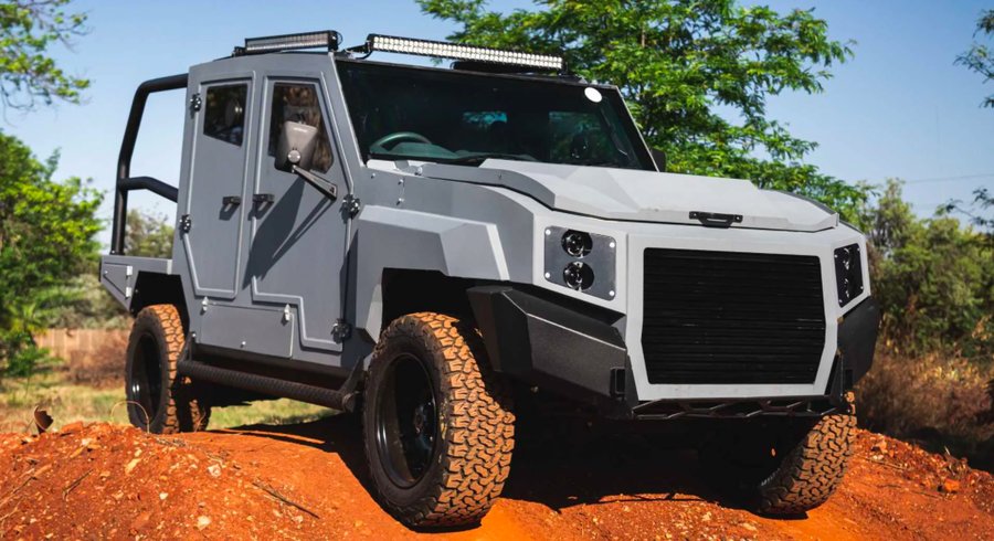 Toyota Land Cruiser 79 Morphs Into Armored Personnel Carrier