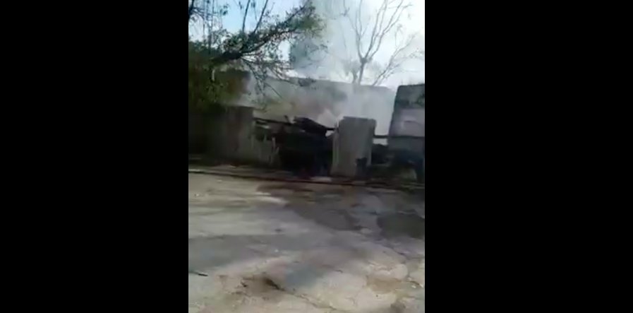 В центре Кишинева сгорел автосервис