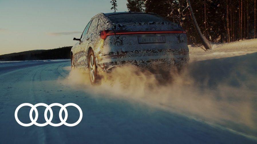 Audi Teases E-Tron Sportback Prototype Testing In Finland