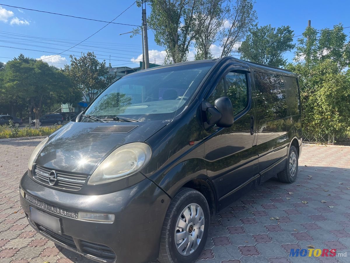 2002' Opel Vivaro photo #6