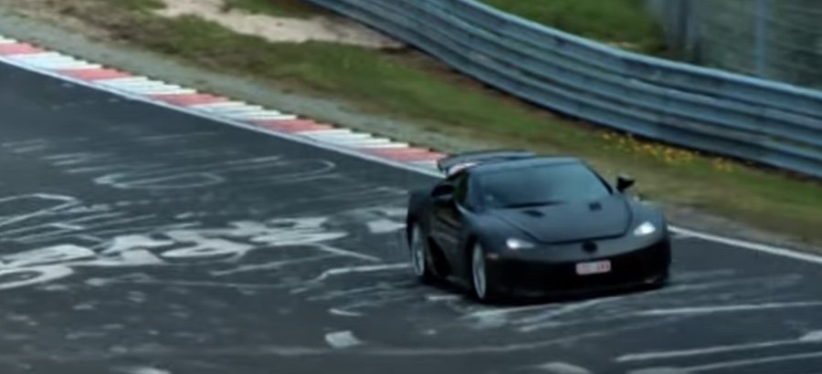 Watch the Lexus LFA Tear Up the Nürburgring, Before It Became a Legend