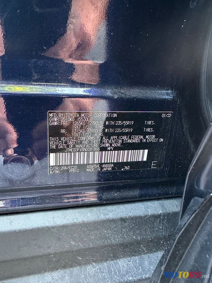 2022' Toyota RAV4 photo #1