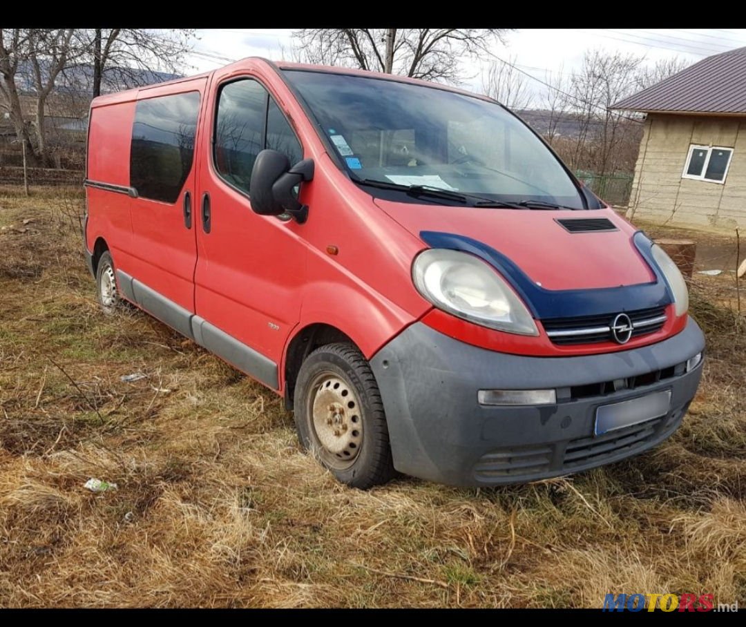 2002' Opel Vivaro photo #1