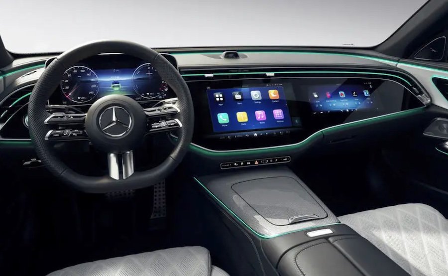 Mercedes-Benz reveals new MBUX Superscreen for E-Class