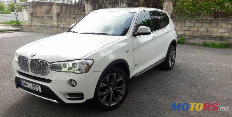 2016' BMW X3 photo #1