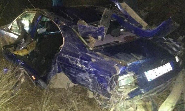 BMW превратился металлолом после страшной аварии на трассе Кишинев-Унгены