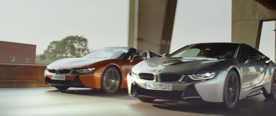 BMW Promo Makes i8 Roadster Look Ready For The High-Tech Future