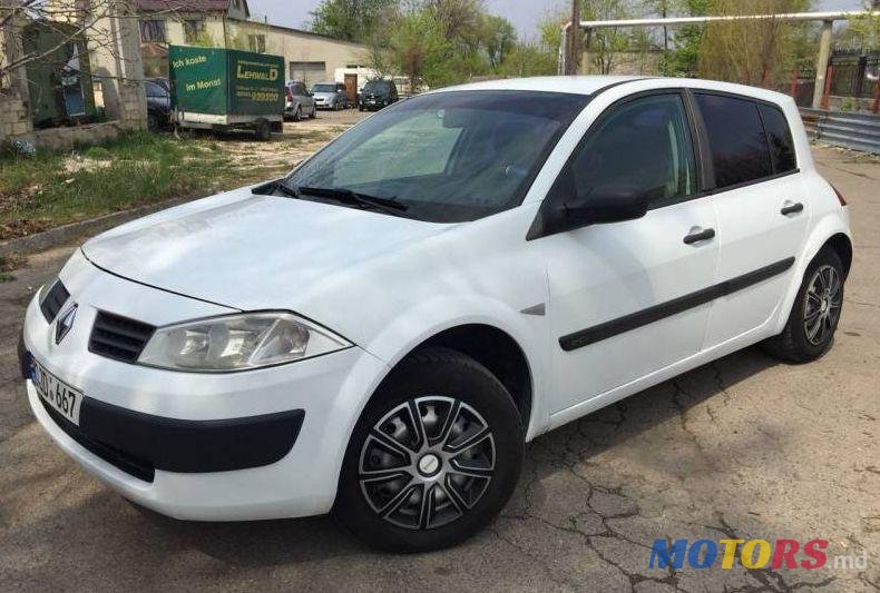 2003' Renault Megane photo #1