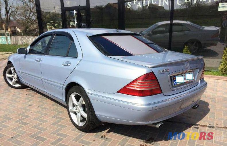 2002' Mercedes-Benz S photo #3