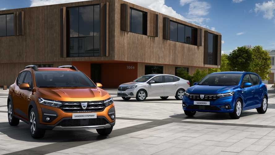 Dacia обнародовала фото новых моделей Logan, Sandero и Stepway