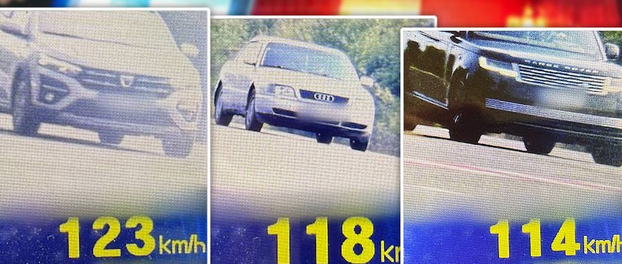 В Оргеевском районе выявили пятерых водителей, превысивших скорость