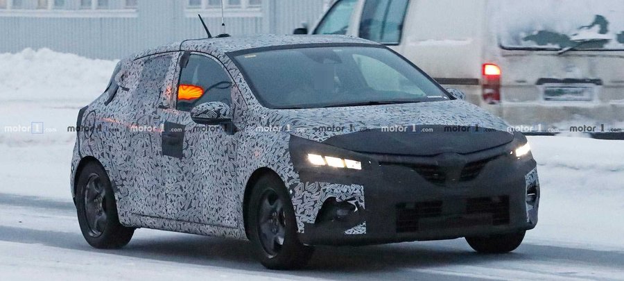 Renault Clio Spied In Revised Camo For Cold-Weather Testing