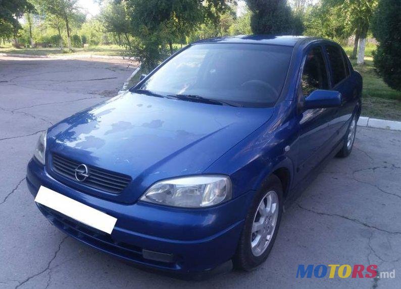 2002' Opel Astra photo #1