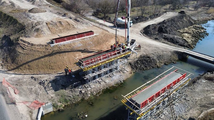 Ремонтные работы на объездной дороге Бельц