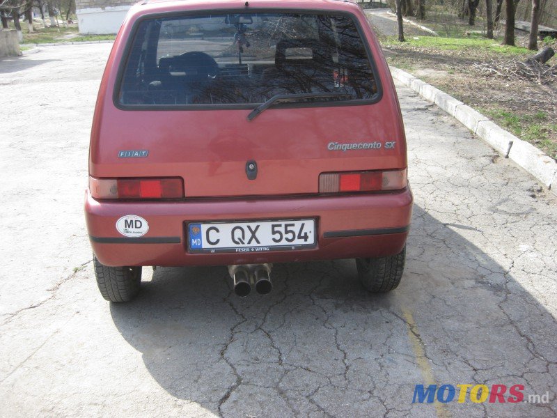 1995' Fiat Cinquecento photo #4