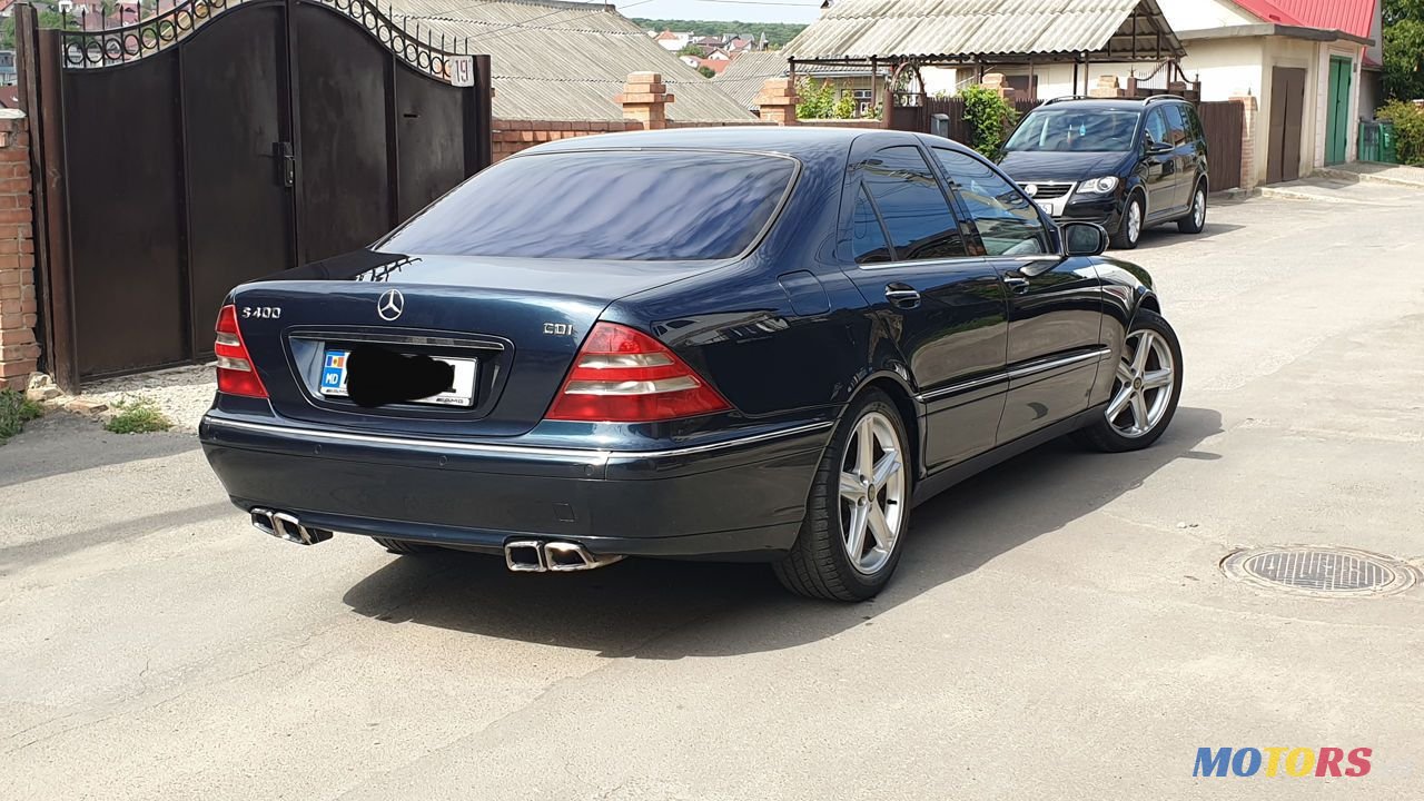 2000' Mercedes-Benz S Класс photo #3