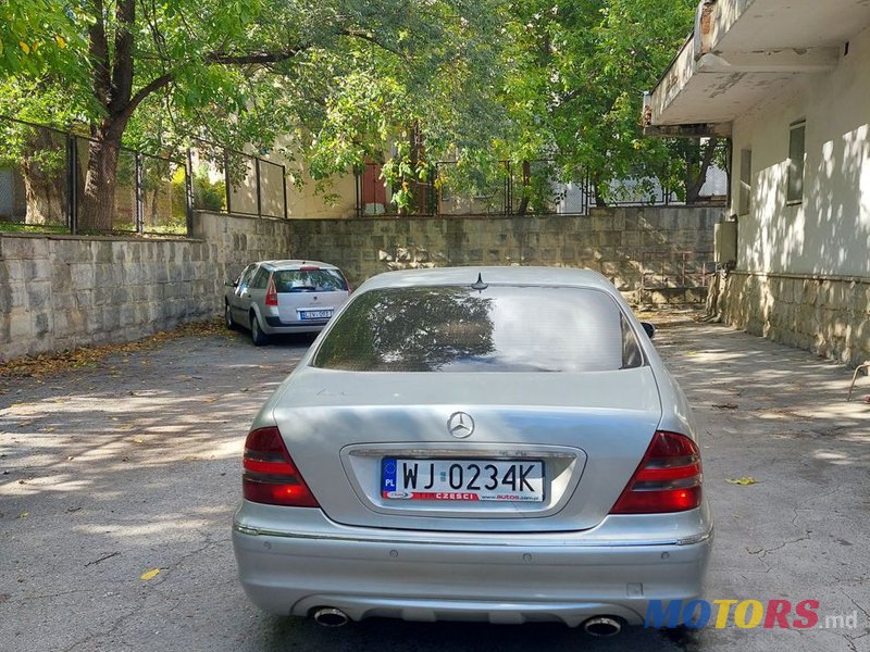 2002' Mercedes-Benz S Класс photo #2