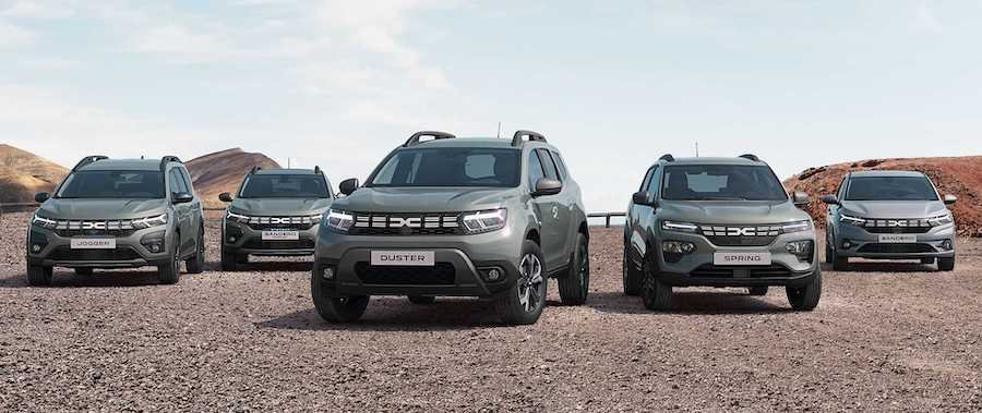 Dacia Duster, Jogger and Sandero get firm’s new branding