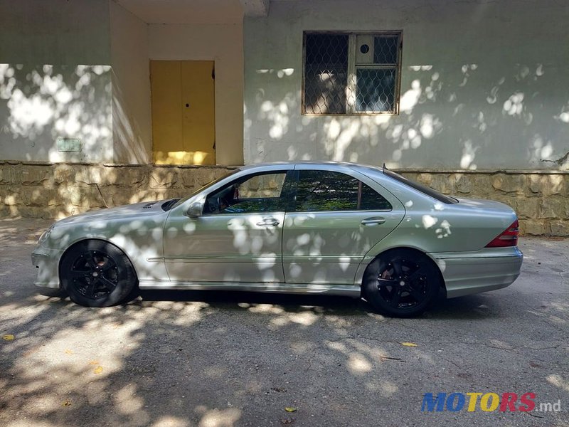 2002' Mercedes-Benz S Класс photo #3