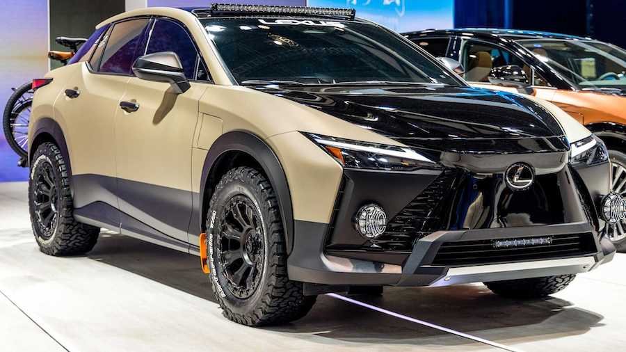 Lexus RZ Outdoor Concept Gives The Electric SUV A More Rugged Look