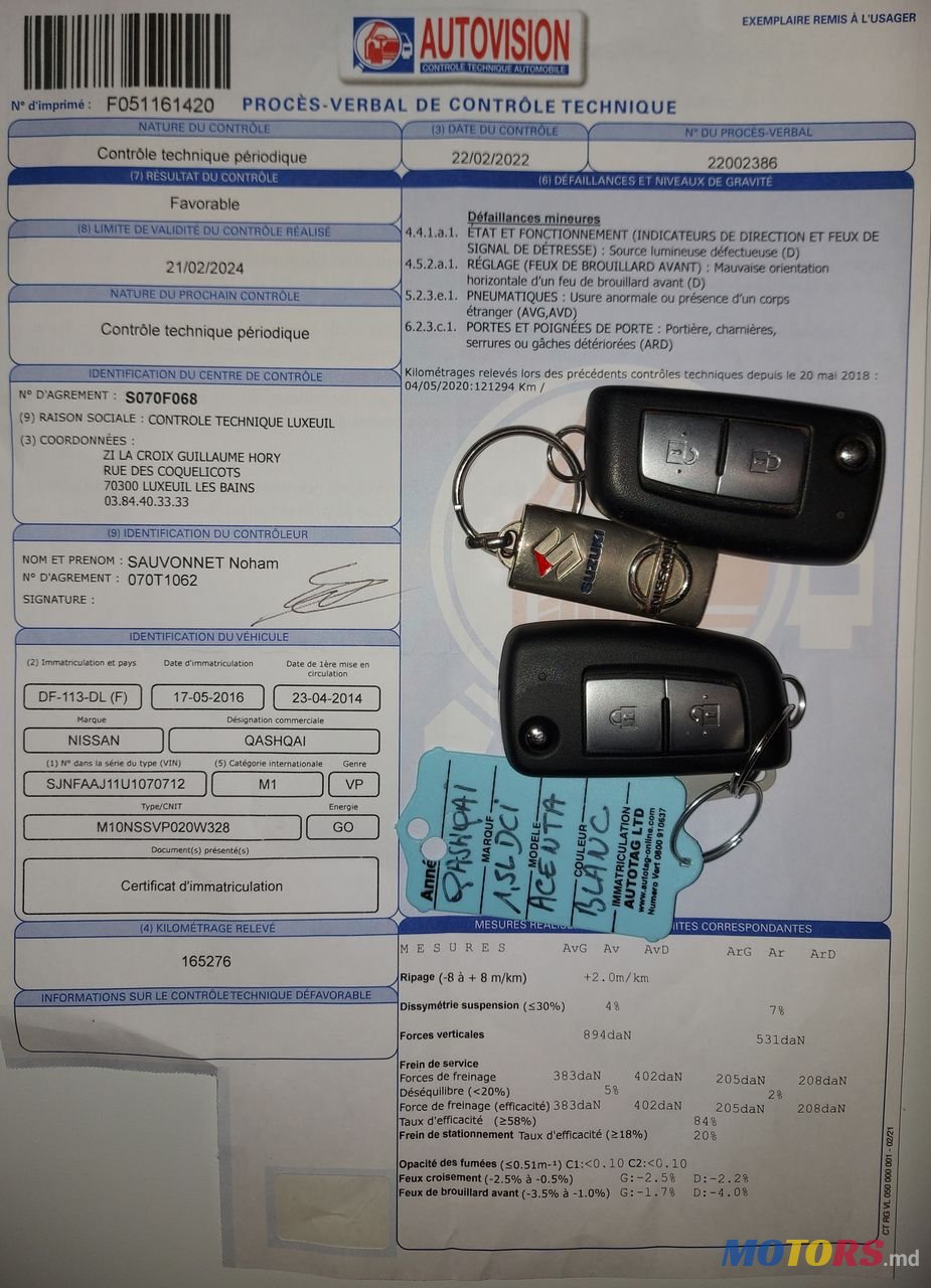 2014' Nissan Qashqai photo #6