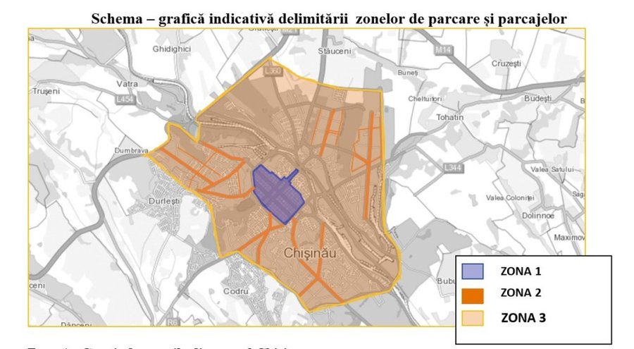 De la 5 la 28.800 de lei! Viitorul Regulament cu privire la organizarea și funcționarea parcărilor din Chișinău