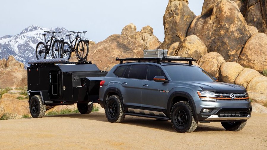 2019 VW Atlas Basecamp concept wants to be your ultimate offroad camper rig