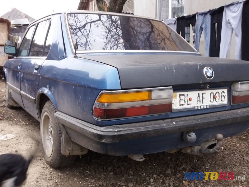 1984' BMW 5 Series E 28 photo #4
