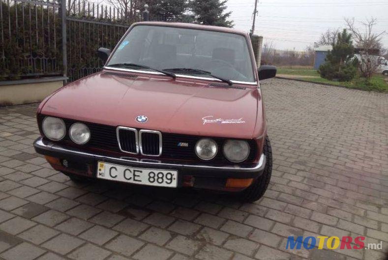 1985' BMW 5 photo #1