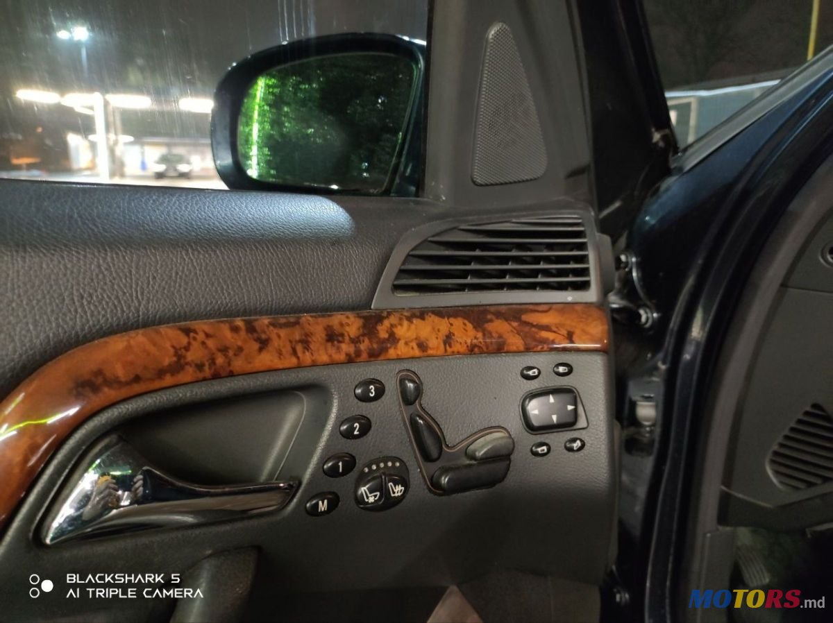 2002' Mercedes-Benz S Класс photo #5