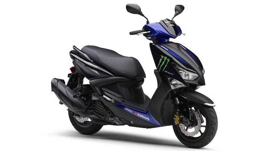 Yamaha Presents The Cygnus Griffus Monster Energy Edition Scooter In Japan