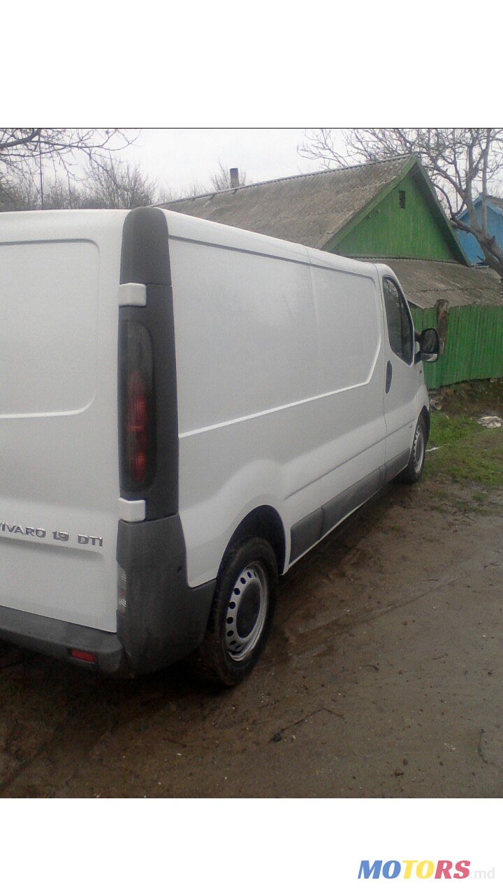 2003' Opel Vivaro photo #4