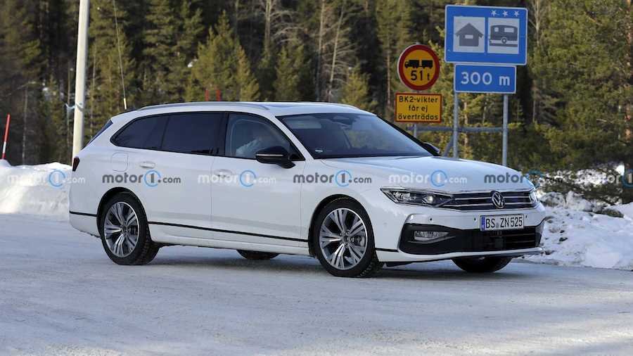 New VW Passat Spied Looking A Lot Like Today's Model